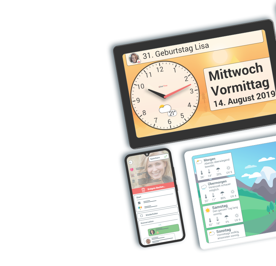 clearTime Assistent Tablet
