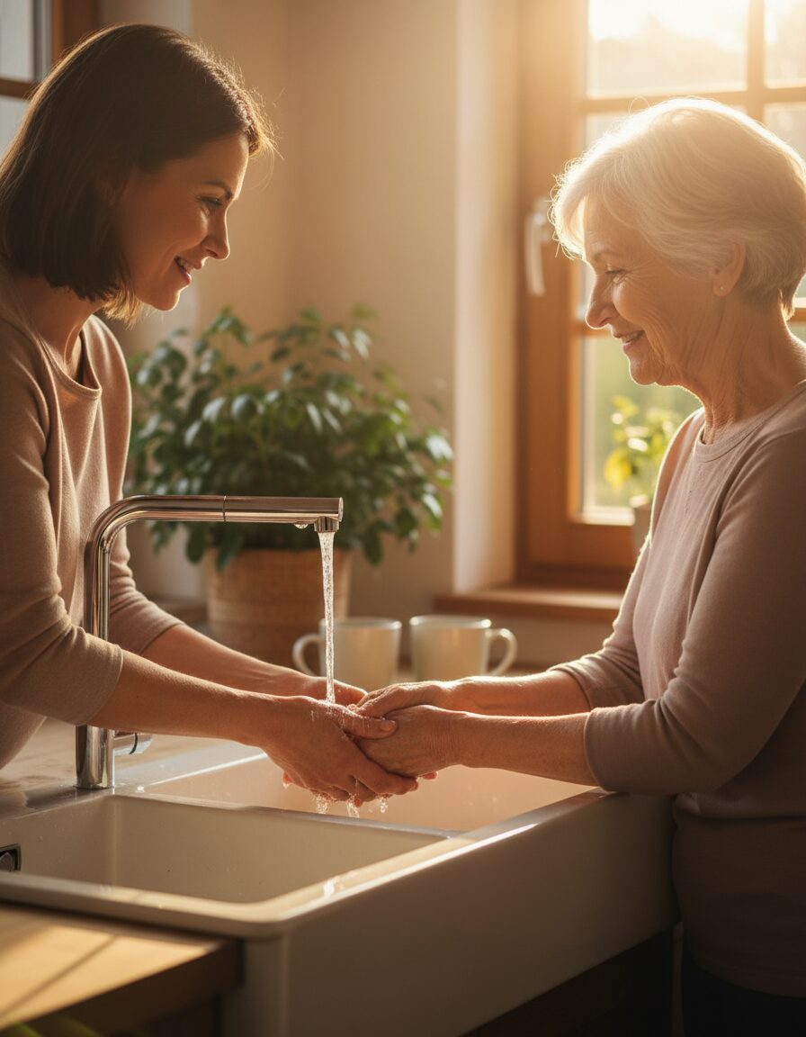 Hygiene im Pflegealltag: Infektionsschutz ohne Krankenhaus-Atmosphäre